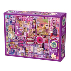 Cobble Hill Purple Jigsaw Puzzle Purple 1000 pc