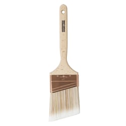 Angled Fan Mask Brush with Synthetic Bristles & Acrylic Handle, 7.75