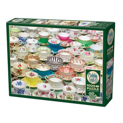 Cobble Hill Teacups Jigsaw Puzzle 1000 pc