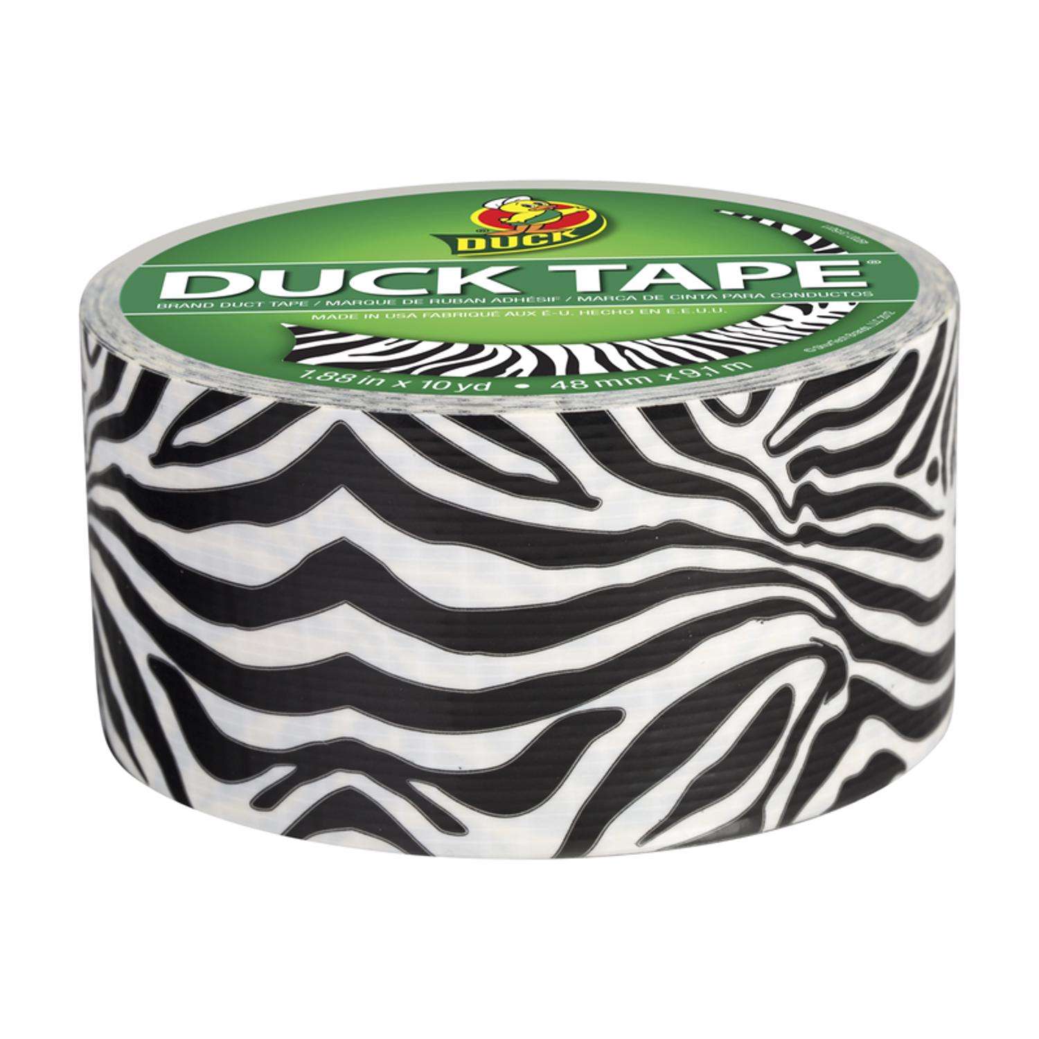 Duck 1.88 in. W X 10 yd L Black/White Checker Duct Tape - Ace Hardware