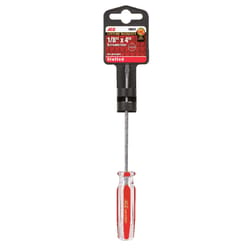 Ace 1/8 in. X 4 in. L Slotted Screwdriver 1 pc