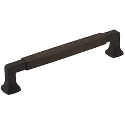 Amerock Stature Transitional Rectangle Cabinet Pull 6-5/16 in. Oil Rubbed Bronze 1 pk