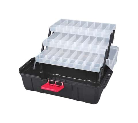 Multifunction 4 Layers Plastic Box Large Fishing Box Screw Parts Storage Box  Storage Fishing Lures Box Accessorie…