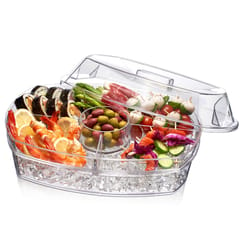 Prodyne On Ice Clear Acrylic Platter 3 pc