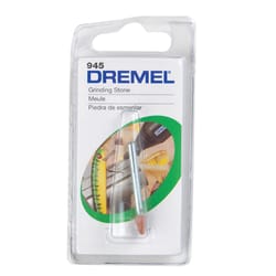 Dremel 3/16 in. D X 3/16 in. L Aluminum Oxide Grinding Stone Conical 35000 rpm 1 pc