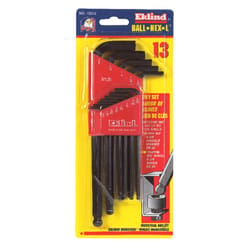 Eklind Ball-Hex-L SAE Long Arm Ball End Hex L-Key Set 13 pc