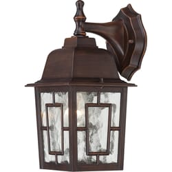 Nuvo Banyon Textured Bronze Switch Incandescent Lantern Fixture