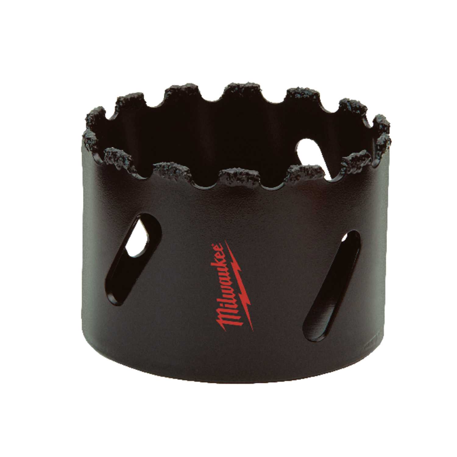 Milwaukee 2 in. Dia. x 1.8 in. L Tungsten Carbide Grit Hole Saw 1/4 in