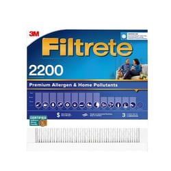 Filtrete 20 in. W X 20 in. H X 1 in. D Polypropylene 2200 MPR Pleated Allergen Air Filter 1 pk