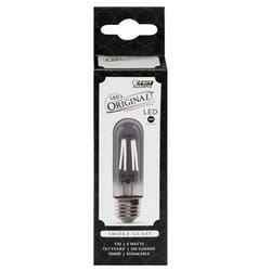 Feit T10 E26 (Medium) Filament LED Bulb Smoke Daylight 25 Watt Equivalence 1 pk