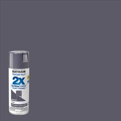 Rust-Oleum Painter's Touch 2X Ultra Cover Gloss Dark Gray Paint+Primer Spray Paint 12 oz