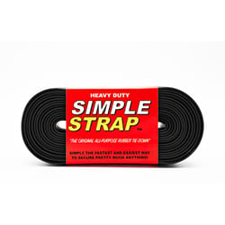 Simple Strap 1.6 in. W X 20 ft. L Black Heavy Duty Tie Down 725 lb 1 pk