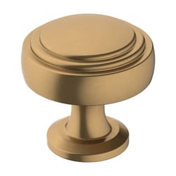 Amerock Winsome Traditional Round Cabinet Knob 1-1/4 in. D 1-3/16 in. Champagne Bronze 1 pk