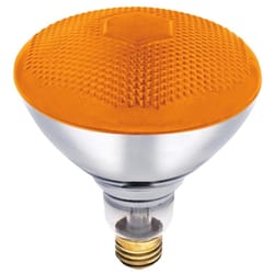 Westinghouse 100 W E26 Reflector Incandescent Bulb E26 (Medium) Amber 1 pk