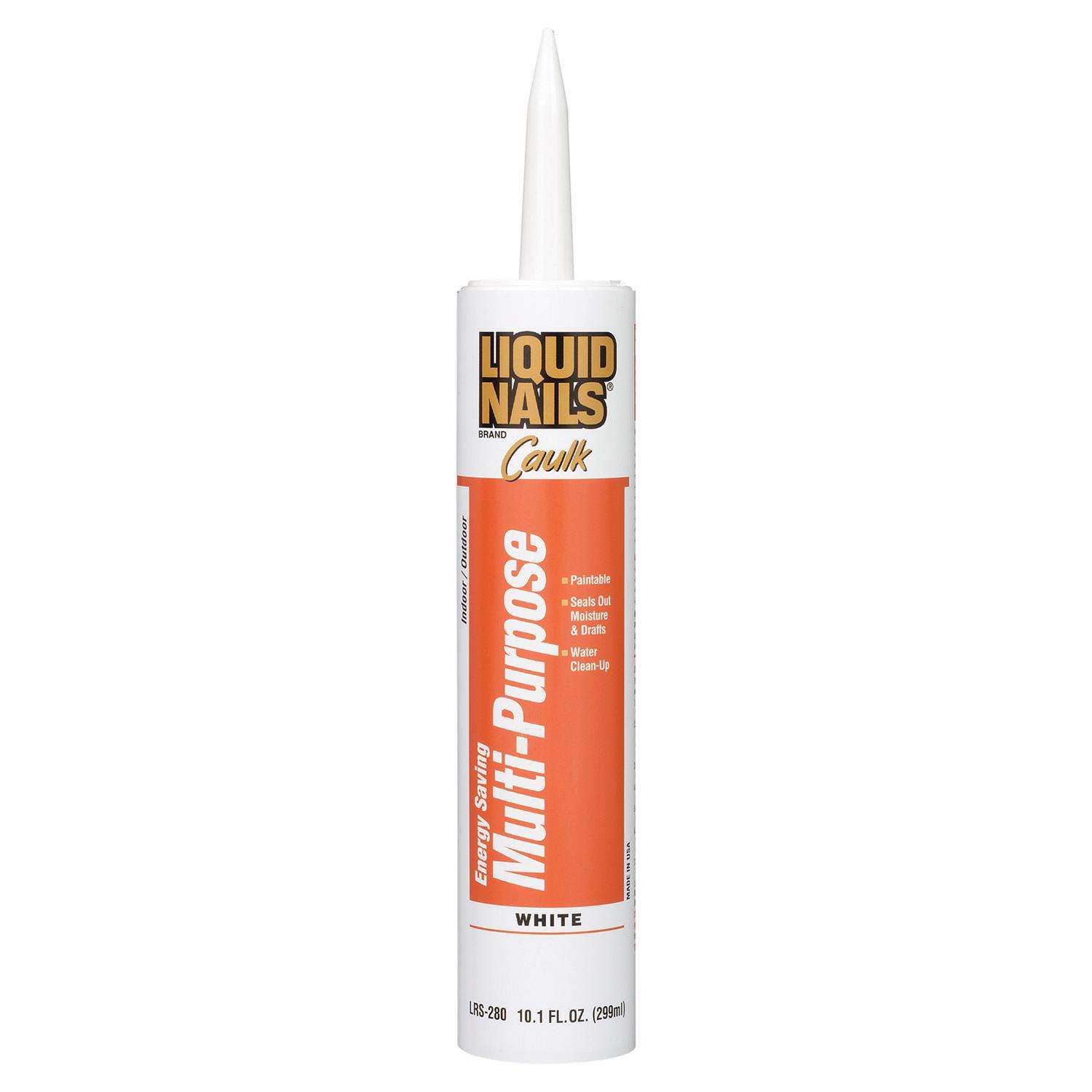 Liquid Nails Multi Purpose White Latex Caulk 10 oz Ace Hardware