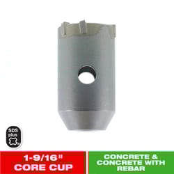 Diablo 1-9/16 in. Carbide Tipped SDS-Plus Core Bit