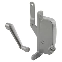 Prime-Line Silver Steel Right Awning Window Operator For Pan-American