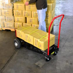 Salesman's Sample Barrel Moving Hand Cart