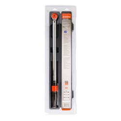 Crescent 1/2 in. drive 50-250 ft. lbs. Micrometer Torque Wrench 23.25 in. L 1 pc