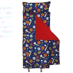 Stephen Joseph Sports Nap Mat Polyester/Velboa 1 pk