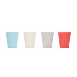 Red Rover Assorted Bamboo Classic Beverage Cups 3 in. D 4 pk