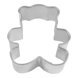 R&M International Corp International Corp 2 in. W X 2 in. L Mini Teddy Bear Cookie Cutter Silver 1 p