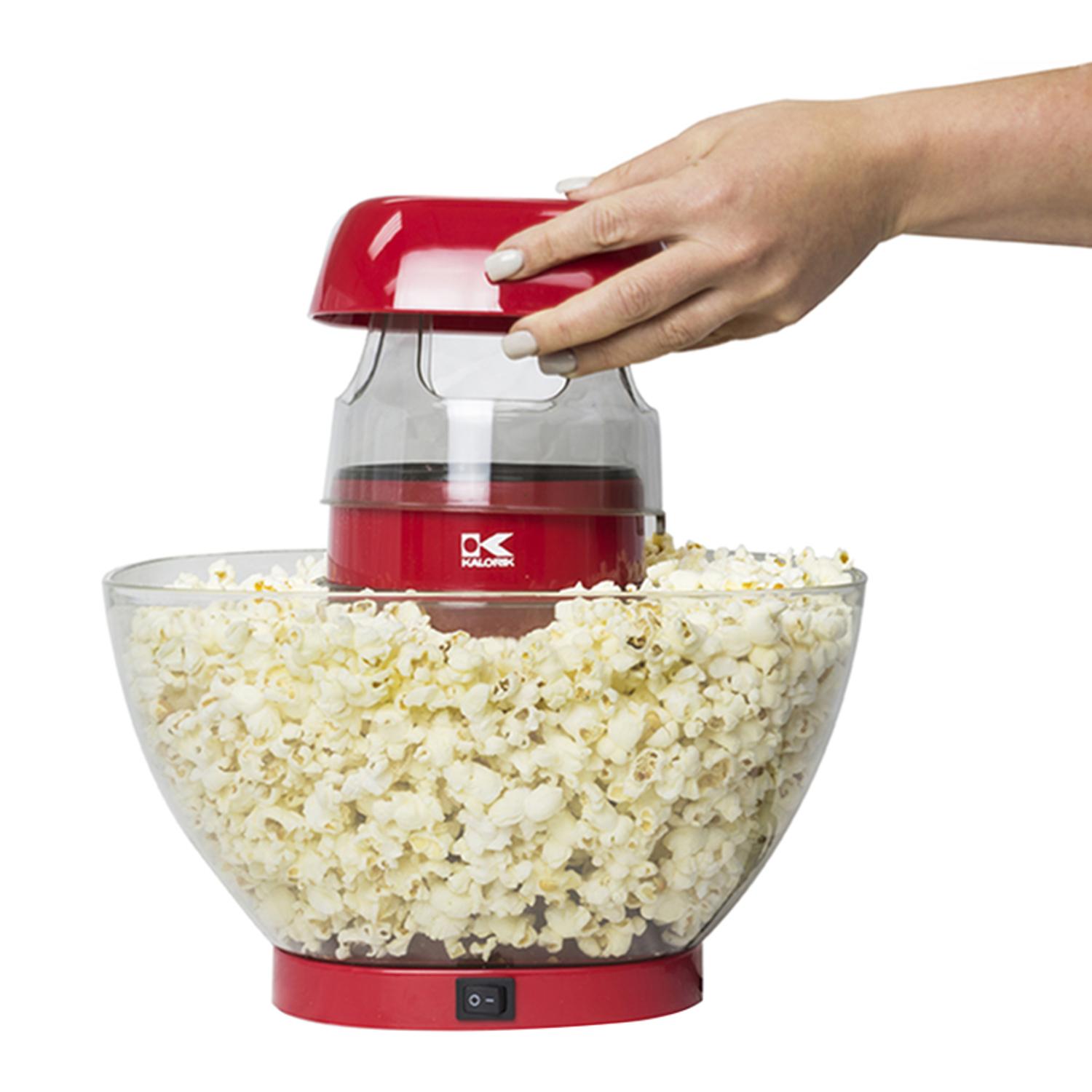 Rise by Dash 4.5 qt. Sky Blue Stirring Popcorn Popper