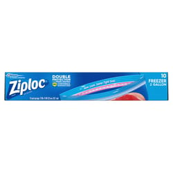 Ziploc 2 gal Clear Freezer Bag 10 pk