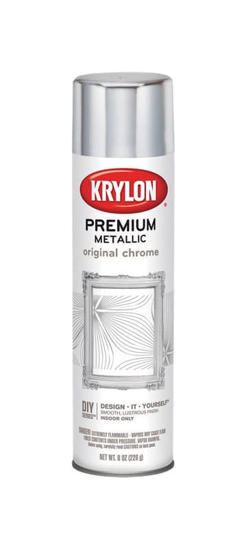 UPC 724504010104 product image for Krylon Premium 8oz Metallic Spray Paint (K01010A) | upcitemdb.com