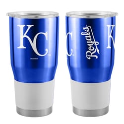 Boelter Brands Ultra 30 oz MLB Royals Blue BPA Free Tumbler with Lid