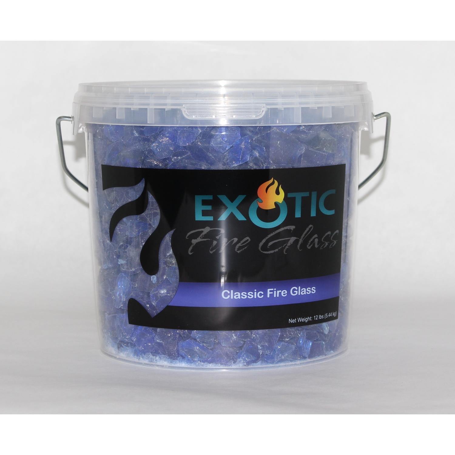 Exotic Ocean Blue Glass Fire Glass – Sansujyuku