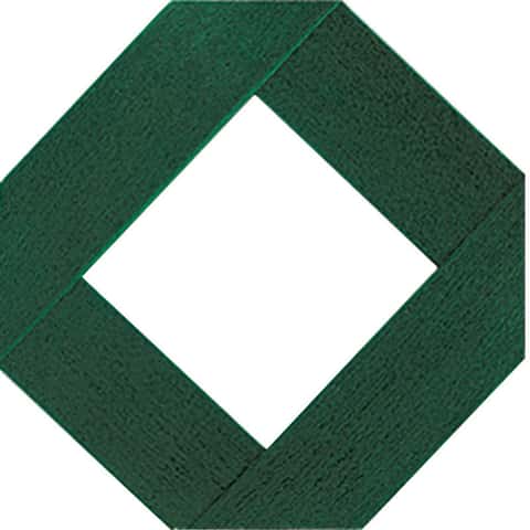Grid Axcents 48 in. W X 8 ft. L Forest Green Plastic Lattice Panel Grid Axcents 48 in. W X 8 ft. L Forest Green Plastic Lattice Panel