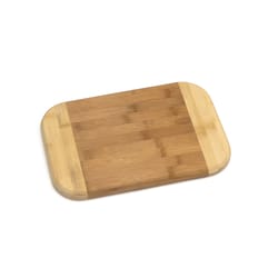 Lipper International 11.75 in. L X 7.75 in. W X 0.75 in. Bamboo Cutting Board