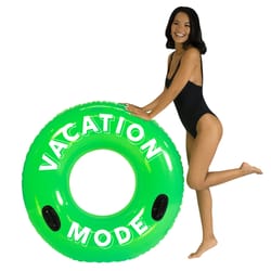 PoolCandy Sweet Shop Green PVC Inflatable Vacation Mode Pool Float