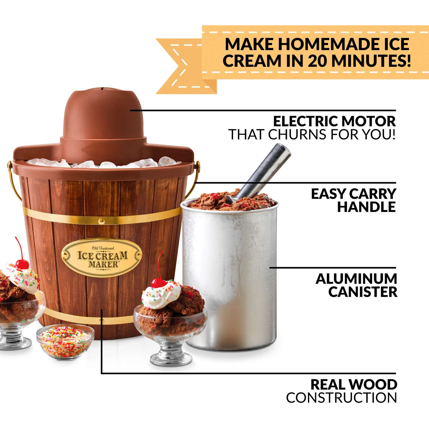 Electric Ice Cream Maker @