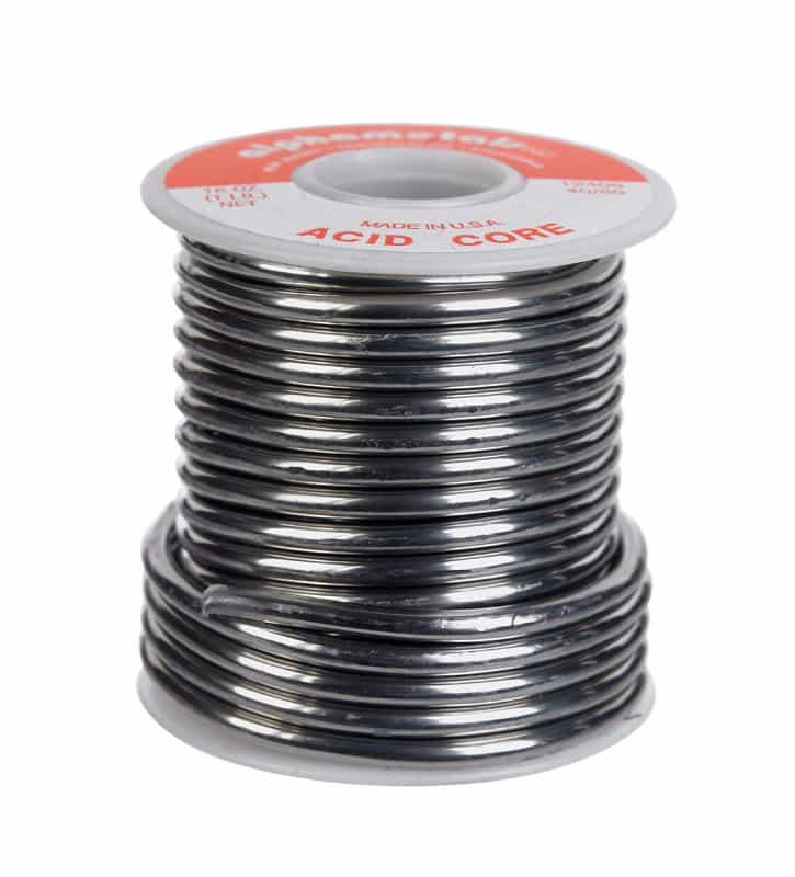 Alpha Fry 16 oz. Acid Core Wire Solder 0.125 in. Dia. Tin/Lead 40/60 1
