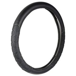 Custom Accessories Black Steering Wheel Cover 1 pk