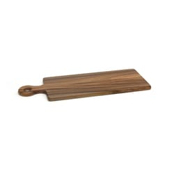 Lipper International 19.75 in. L X 7 in. W X 0.5 in. Acacia Wood Cutting Board