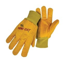 Boss Tom Cat Men's Indoor/Outdoor Jumbo Chore Gloves Yellow XL 1 pair