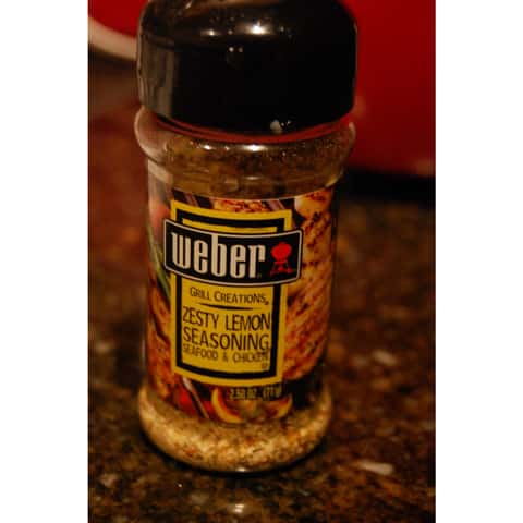 Weber Seasoning Zesty Lemon - 5 oz btl