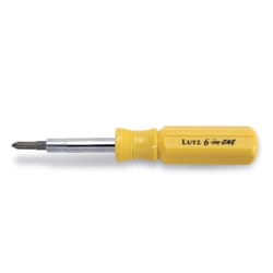 Lutz 2 in. L Assorted Multi-Bit Screwdriver 12 pc