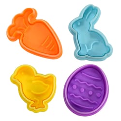 R&M International Corp International Corp Easter Pastry & Cookie Stamper Set Assorted 4 pc