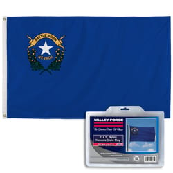 Valley Forge Nevada State Flag 36 in. H X 60 in. W