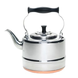 BonJour Silver Stainless Steel 2 qt Tea Kettle