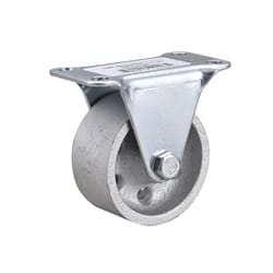 Projex 2 in. D Cast Iron Rigid Caster 125 lb 1 pk