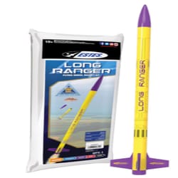 Estes Long Ranger Model Rocket Kit Purple/Yellow 1 pc