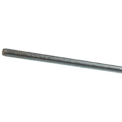 SteelWorks 7/16 in. D X 72 in. L Zinc-Plated Steel Threaded Rod