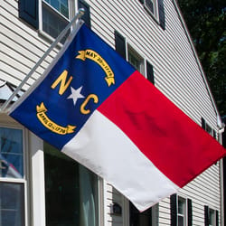 Valley Forge North Carolina State Flag 36 in. H X 60 in. W