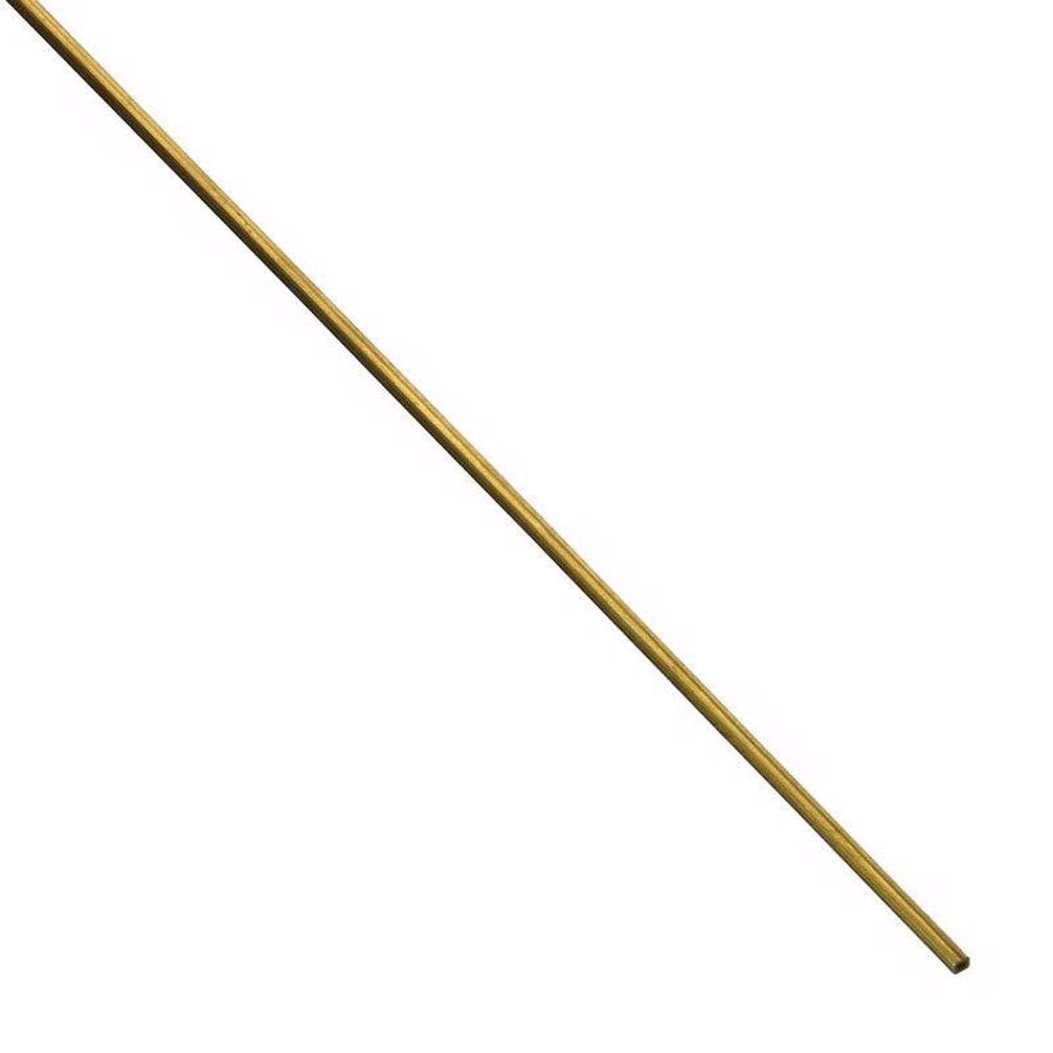 K&S 1/16 in. W X 12 in. L Square Brass Tube 2 pk K&S 1/16 in. W X 12 in. L Square Brass Tube 2 pk