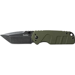Smith's Campaign 6.5 in. Folding Pocket Knife Green 1 pc